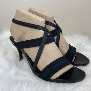 Donald J Pliner Strappy Stretchy Stiletto 3.5Heels